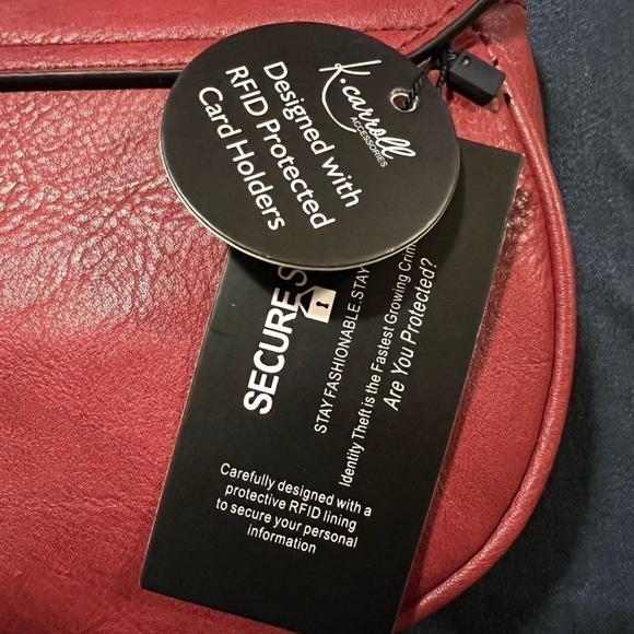 K Carroll Crossbody Saddlebag (Red) - Picture 7 of 12